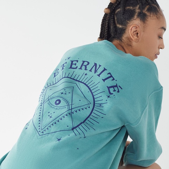 Eternite Crew-Neck Pullover Sweatshirt - Picture 2 of 5